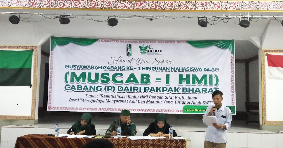 HMI pemkot sampit Gelar Musyawarah Cabang